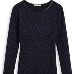 41 Hawthorn Trixie Leopard Print Pullover Sweater